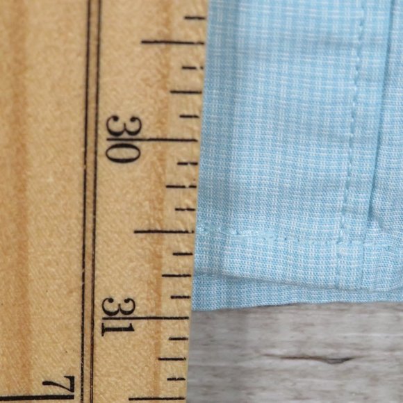 Apt.9* Men's Short Sleeve Button Down Curved Hem Chest Pocket Shirt~ Size XXL - Picture 7 of 10